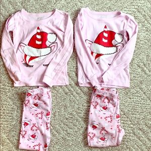 Twin girl Children’s place PJ’s 3T